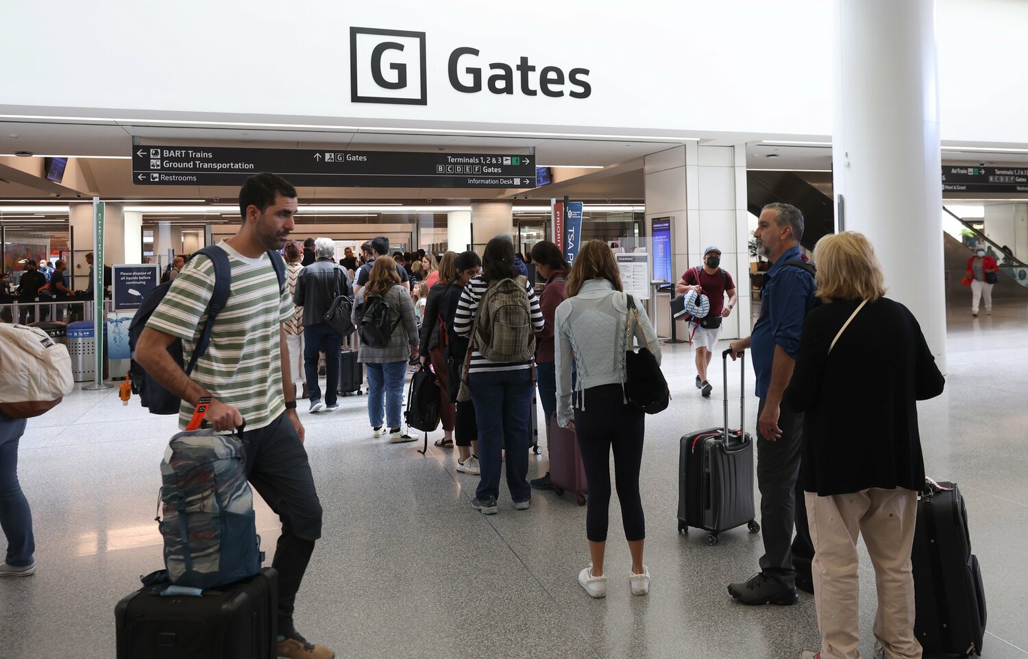 アメリカ西海岸にあるサンフランシスコ国際空港の様子 ©Getty Images