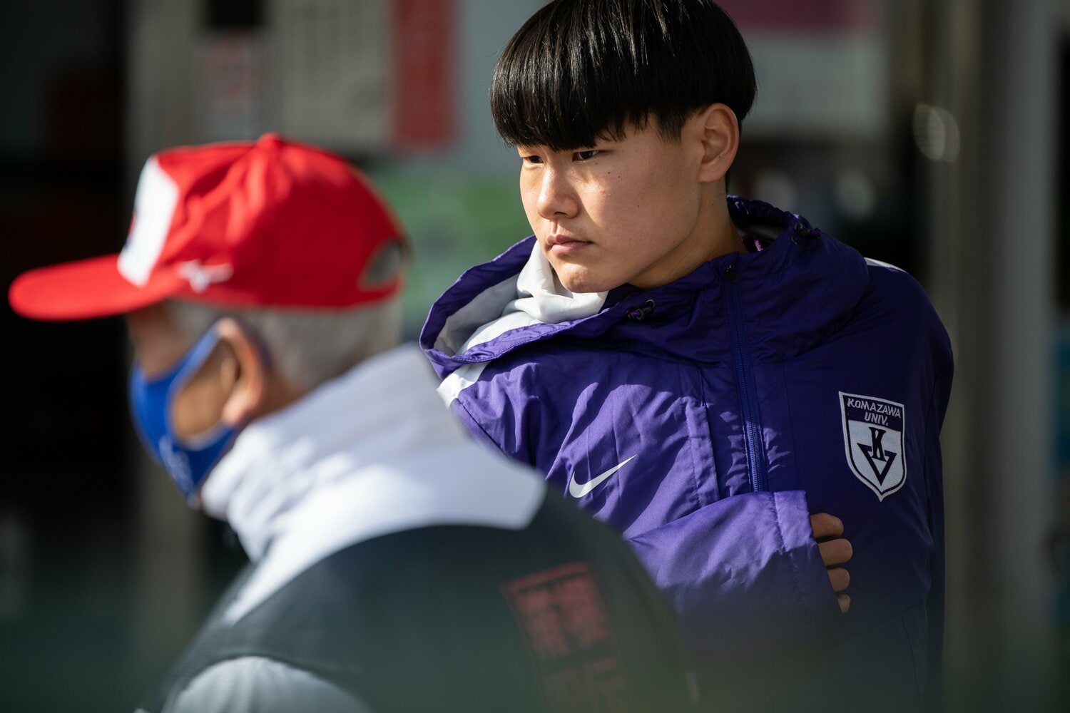 9区は今年の駒澤大主将の山野力（当時は2年）だった　 ©Nanae Suzuki