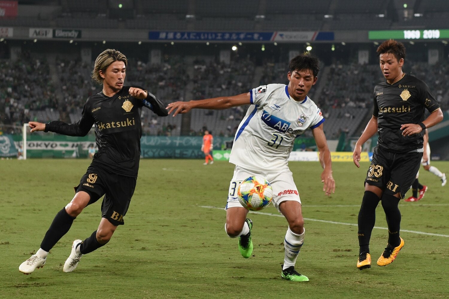 2019年、山形時代の半田　©Getty Images