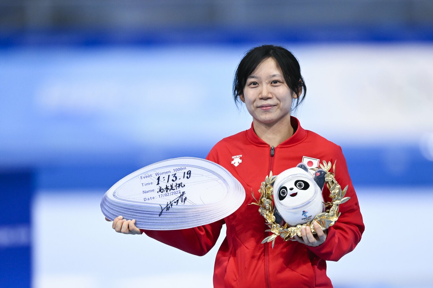 今大会5種目に出場。最終種目となった1000mで個人初の金メダルを獲得した　©Asami Enomoto／JMPA