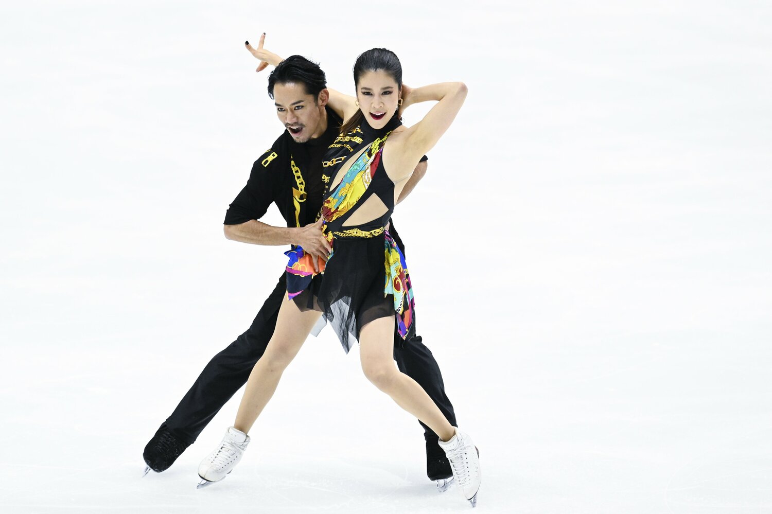 リズムダンスで77.70点の首位スタート　©︎Asami Enomoto