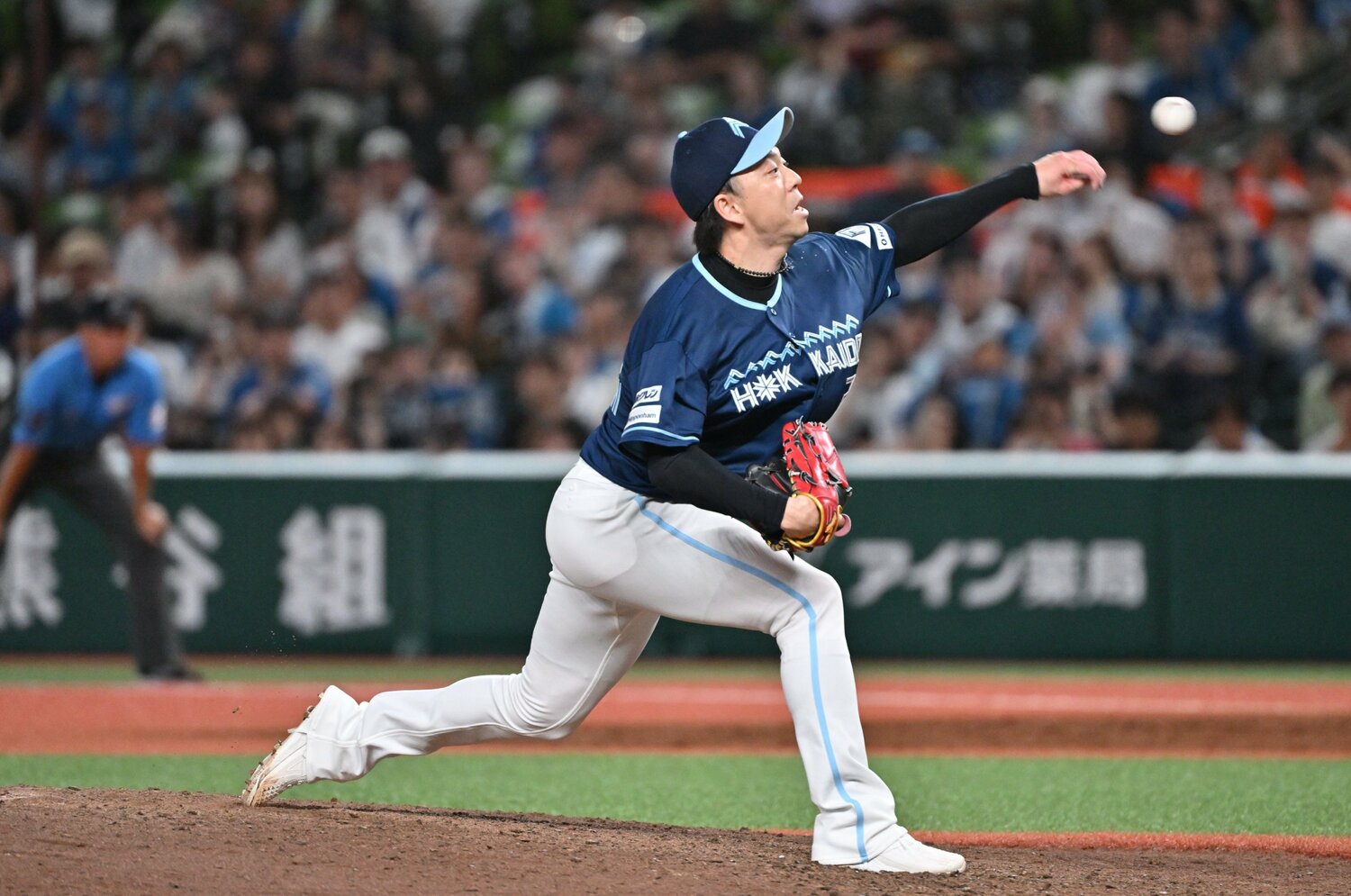 宮西は日本ハムのリリーフ陣をいまだに支える　©Hideki Sugiyama