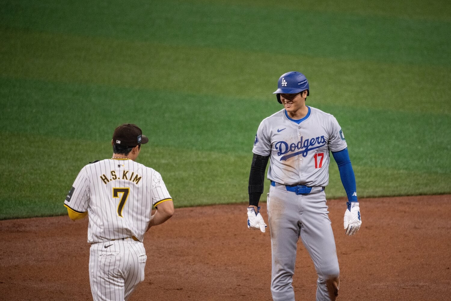 2024年の開幕戦、キム・ハソンと　©Nanae Suzuki