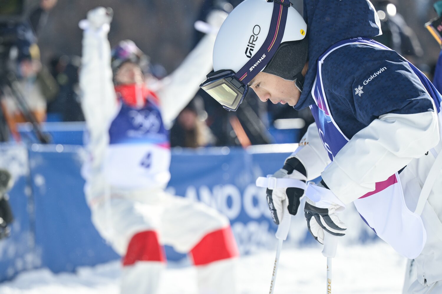 有終の美を飾ったキングズベリー（後方）から「次はイクマ」と指名された堀島は期するものがあるだろう　©Nanae Suzuki/JMPA