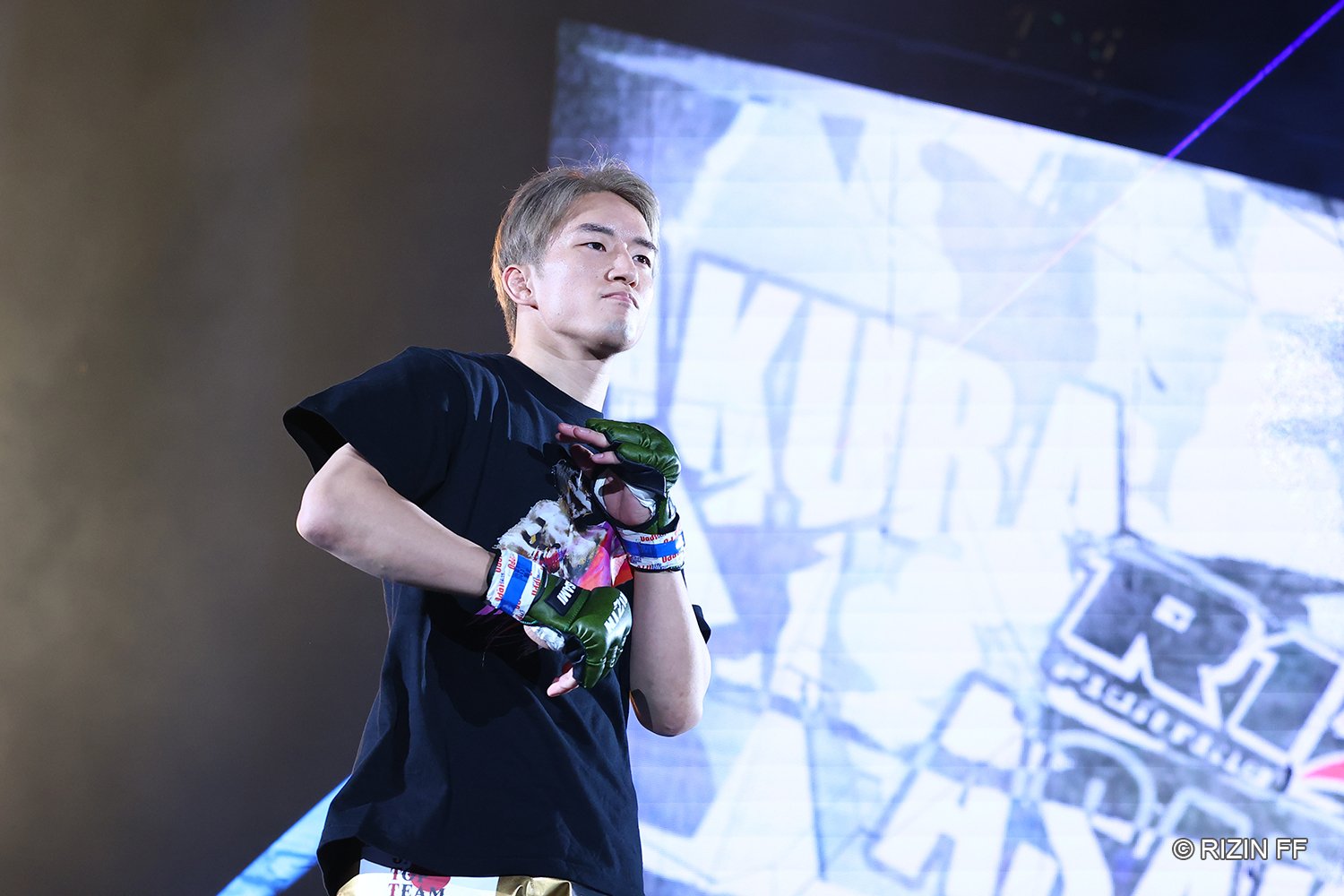 アーチュレッタの減量失敗がありながら、対戦を引き受けた朝倉海　©RIZIN FF