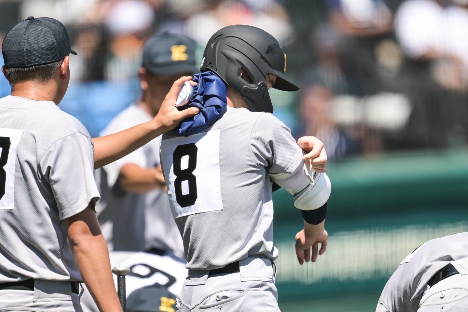 今大会から5回終了時にクーリングタイムも設けられ、選手たちの体調管理もより厳重に行われた　©︎Nanae Suzuki