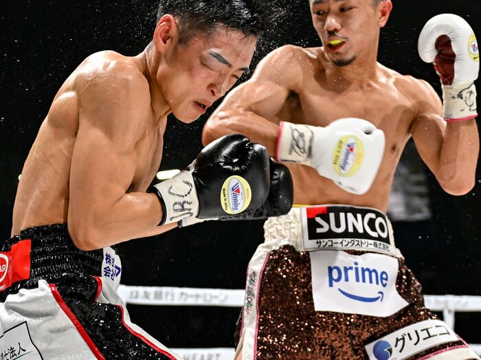 「一般的には良くない。でも…」西田凌佑をねじ伏せた中谷潤人“常識破りのパンチ”とは？「顔が腫れるんです」元スパーリングパートナーが語る衝撃体験＜Number Web＞ photograph by Hiroaki Finito Yamaguchi