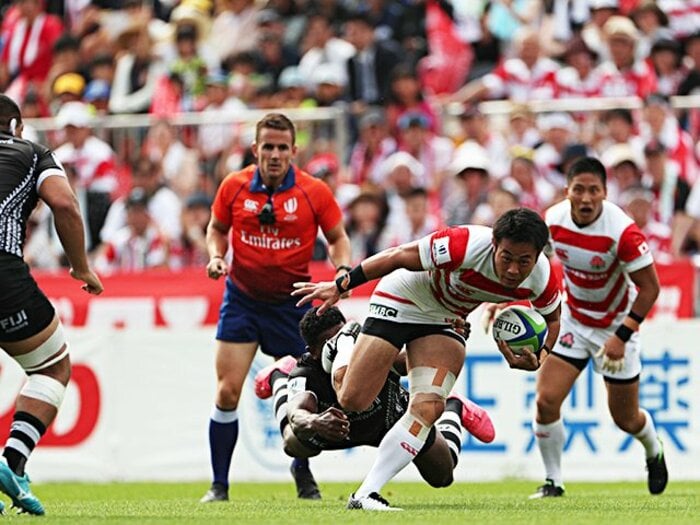 医師志望で、日本ナンバー1の俊足。福岡堅樹は、最後のW杯に駆ける！＜Number Web＞ photograph by Naoya Sanuki