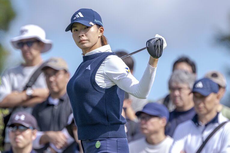 渋野日向子（2025年富士通レディース）©︎Takuya Sugiyama