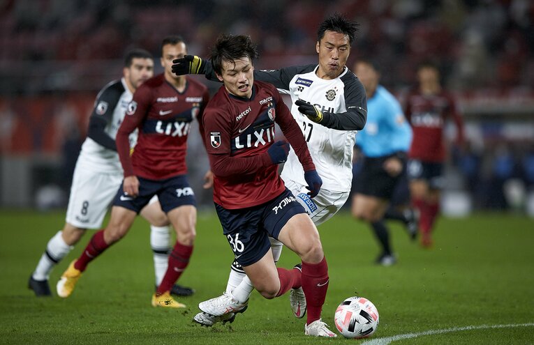 鹿島での上田©Getty Images