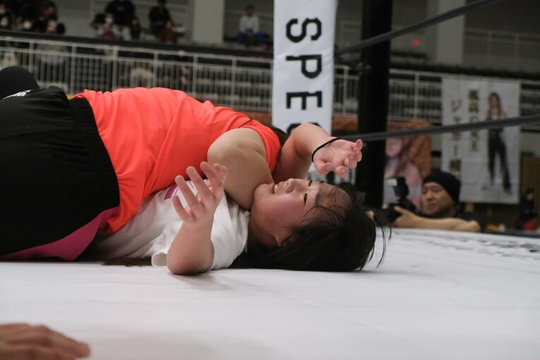ディアナの“小学生レスラー”NENE　©Norihiro Hashimoto