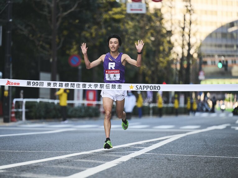 今年1月、55年ぶりの箱根駅伝は総合18位だった　©Yuki Suenaga