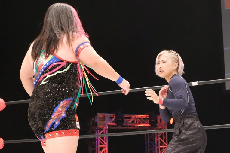 「手も足も出なくて...」新団体GLEATで“女優レスラー”福田茉耶が味わった“恐怖の4分50秒”…それでも「光栄です」と語ったワケ(25)