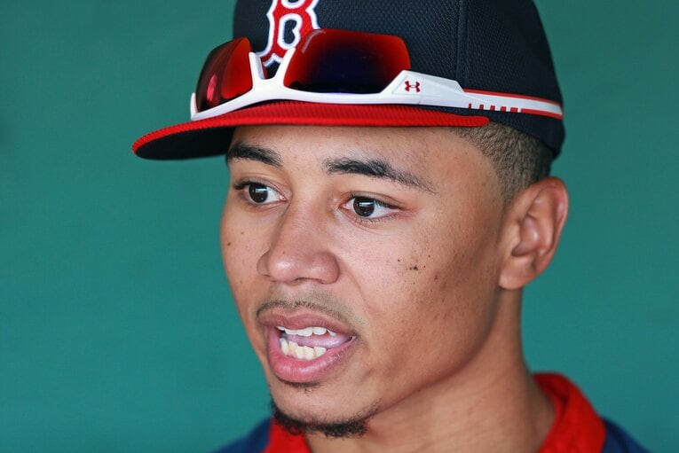 10年前のベッツ（当時22歳）…ルーキー時代　©Getty Images