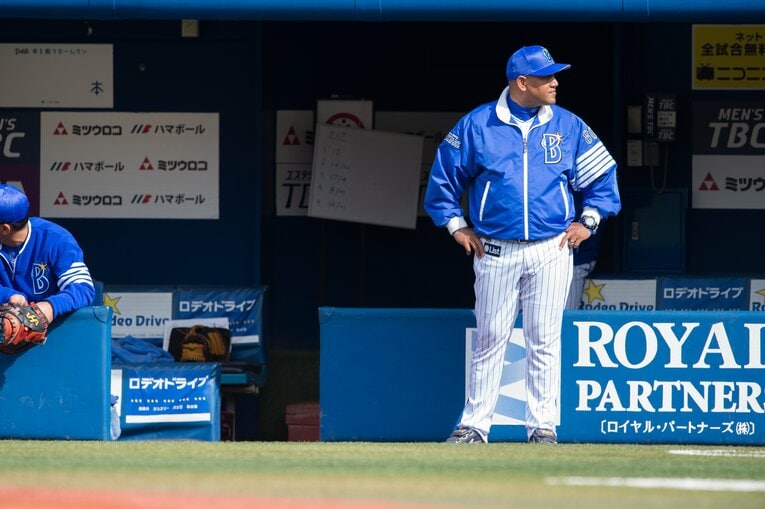 2016年のラミレス監督　©Nanae Suzuki