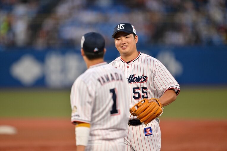 試合開始前練習　　©Hideki Sugiyama