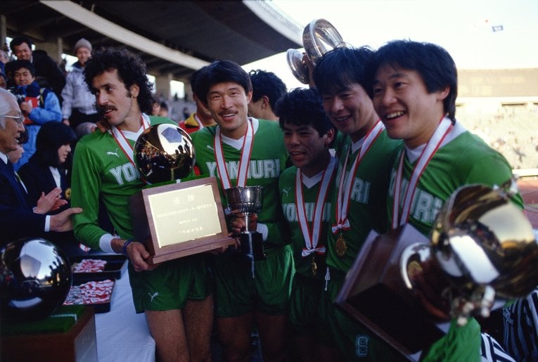 憧れのラモスらが在籍した読売クラブ　©︎Shinichi Yamada/AFLO 