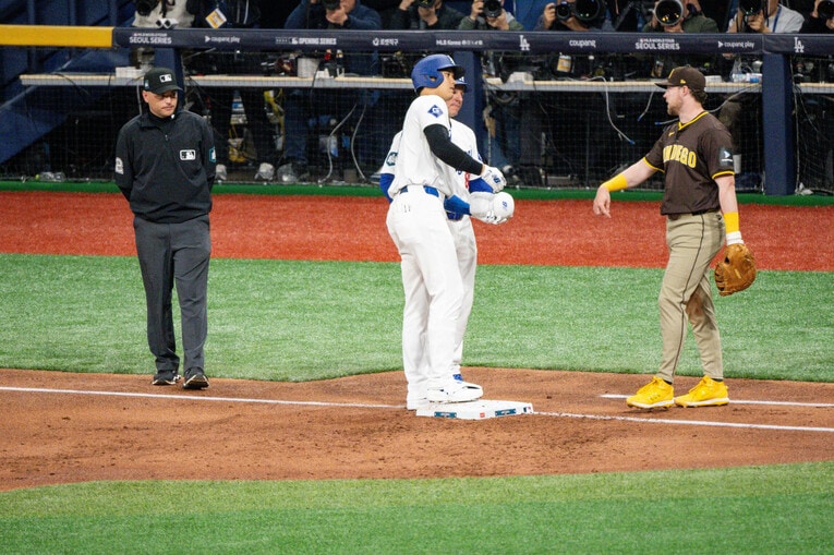 【開幕2戦目／21日】大谷翔平の2試合目　©Nanae Suzuki