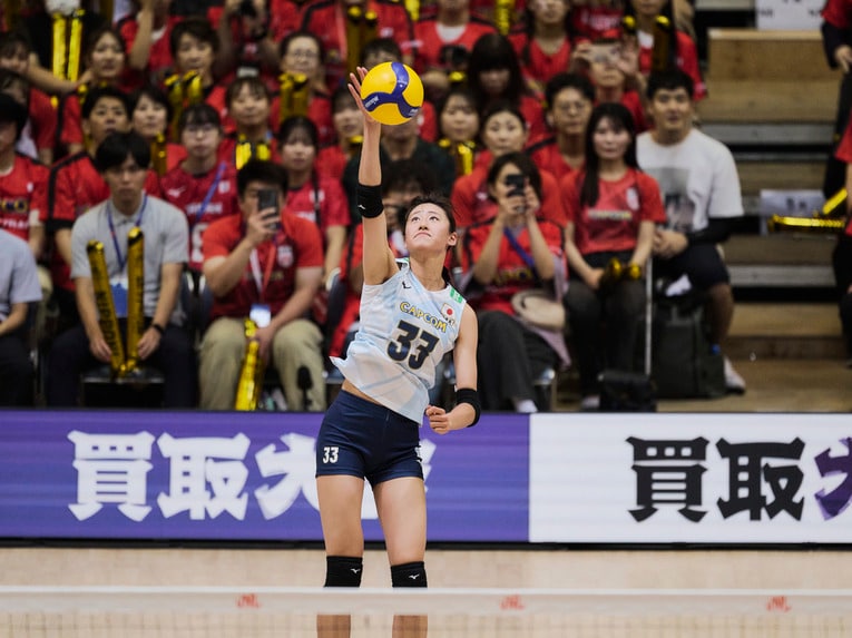 バレーボールネーションズリーグ 韓国戦　©︎Yuki Suenaga