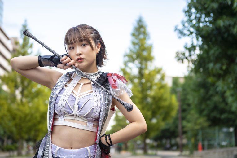 コスチューム姿の“リングの妖精”なつぽい