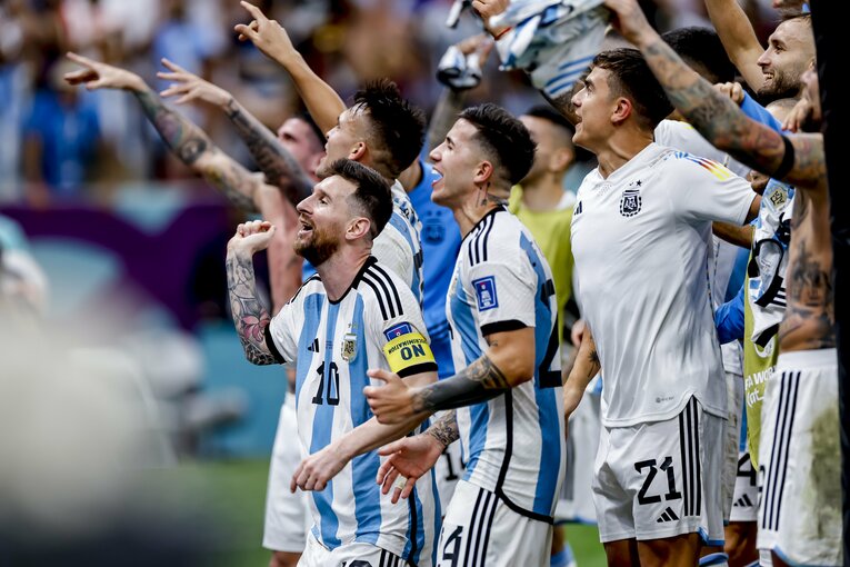 PK戦の末、4強入りしたアルゼンチン　©Kiichi Matsumoto/JMPA