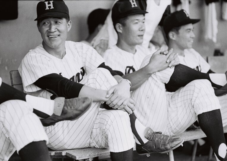 西本幸雄監督　 ©BUNGEISHUNJU