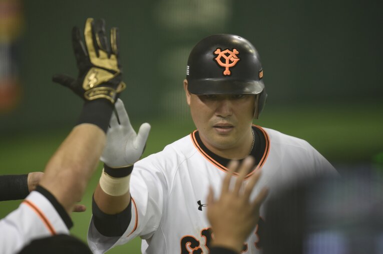 巨人時代の村田修一　©️Hideki Sugiyama