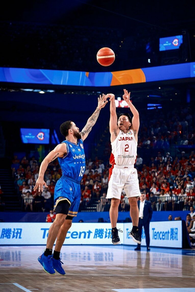ベネズエラ戦　©︎FIBA