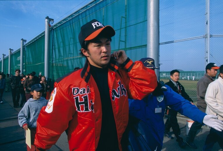 プロ1年目の寺原　©BUNGEISHUNJU