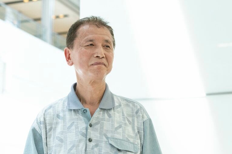 当時を振り返る森　©Miki Fukano