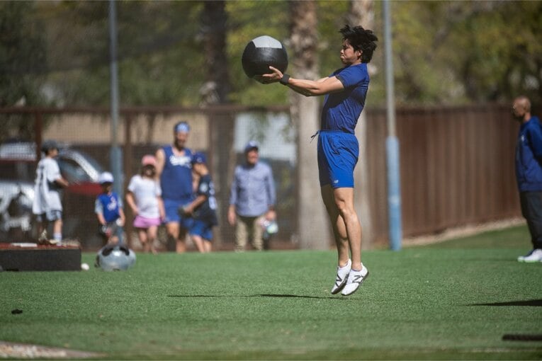 【こうして鍛えられている「翔平さんの肉体美」】全11枚中の4枚目　©Nanae Suzuki
