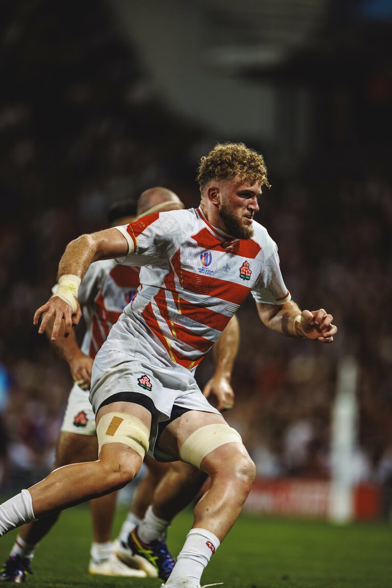 ワーナー・ディアンズ（2023年ラグビーW杯サモア戦）　©︎Kiichi Matsumoto