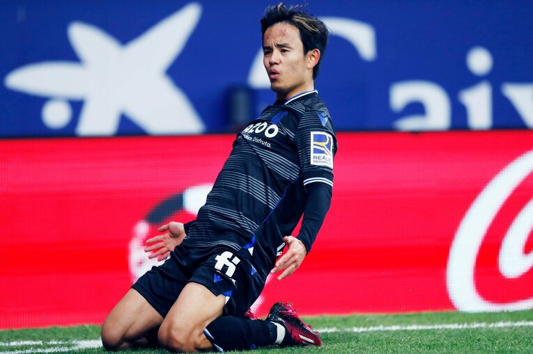 「クボの鮮烈ボレーに加えて…」“ハイライトだけではもったいない”ソシエダ久保建英の飛躍を現地撮影「特筆すべきはゴール直前の守備」(24)