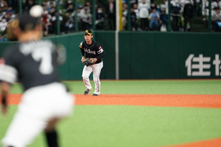 今季もショートで活躍している ©Nanae Suzuki