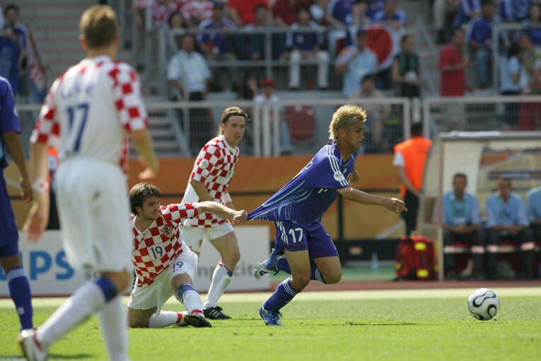 2006年ドイツW杯、日本vsクロアチア　©JMPA