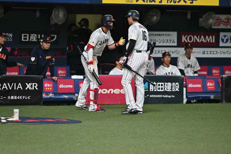 大谷×ヌートバー　©Naoya Sanuki