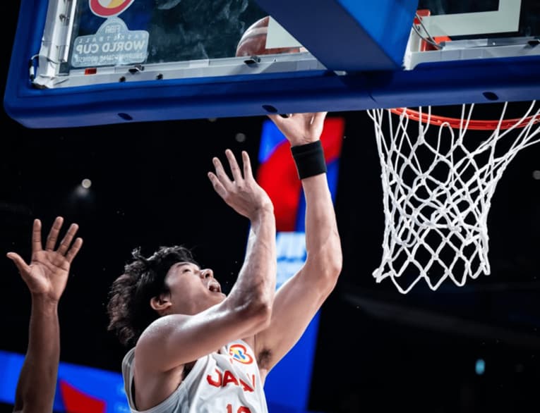 W杯ベネズエラ戦の渡邊雄太　©FIBA