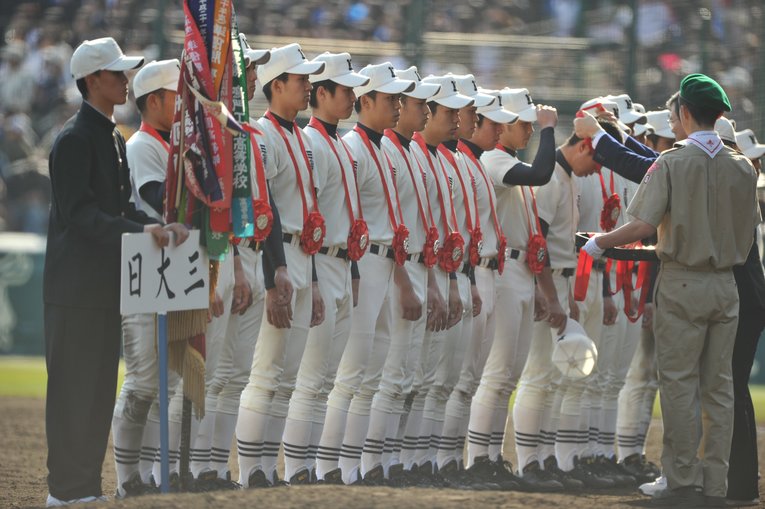 日大三高は2010年にセンバツ準優勝している©Hideki Sugiyama