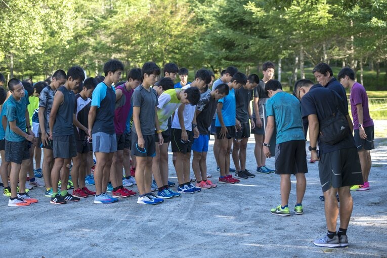 2017年の東海大合宿　©Takuya Sugiyama