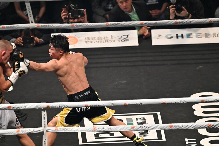 2022年12月13日／ポール・バトラー戦（WBA・WBC・IBF・WBO世界バンタム級王座統一戦）©Naoya Sanuki