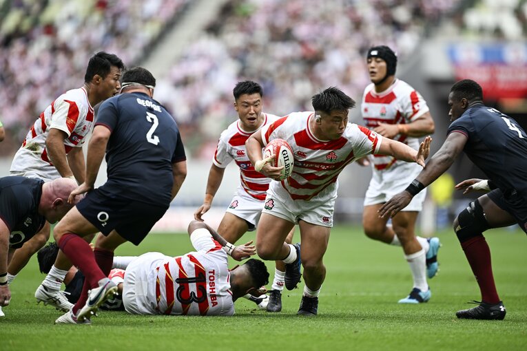 第二次エディー・ジョーンズHC体制の初陣となったイングランド戦　©Asami Enomoto