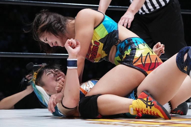 1月3日にデビュー戦を行った山岡聖怜　©Essei Hara