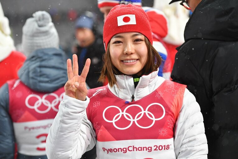 平昌五輪の高梨沙羅　©JMPA