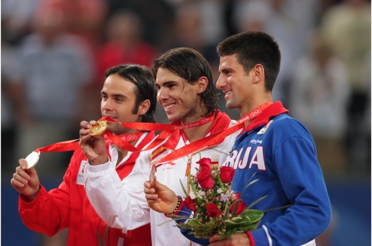 北京五輪のナダル　©JMPA