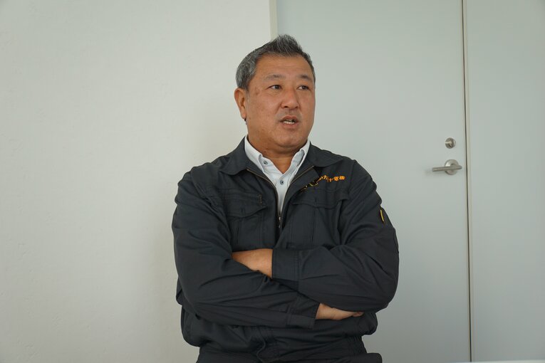 2025年1月、インタビューに応じた野口さん ©Number Web