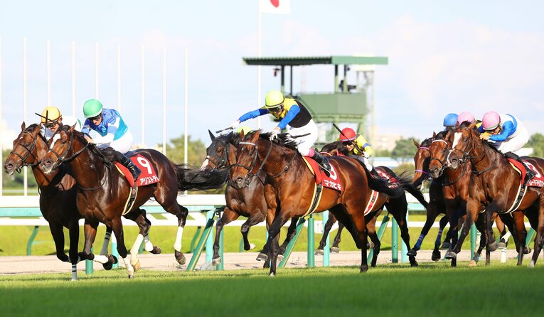 京都大賞典で見事な復活Vを遂げたマカヒキ　©JIJI PRESS