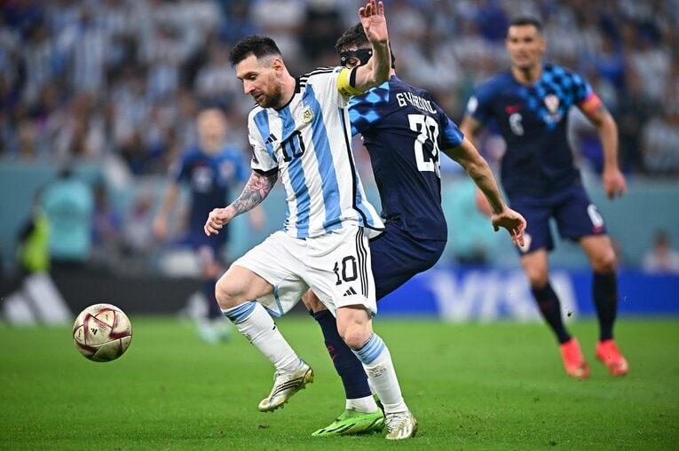 メッシがグバルディオルを“子ども扱い”したスーパーアシスト（全27枚）　©Takuya Kaneko/JMPA