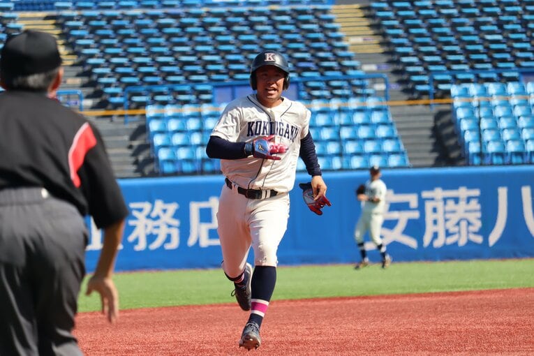 国学院大の主将を務める赤堀　©Genki Taguchi