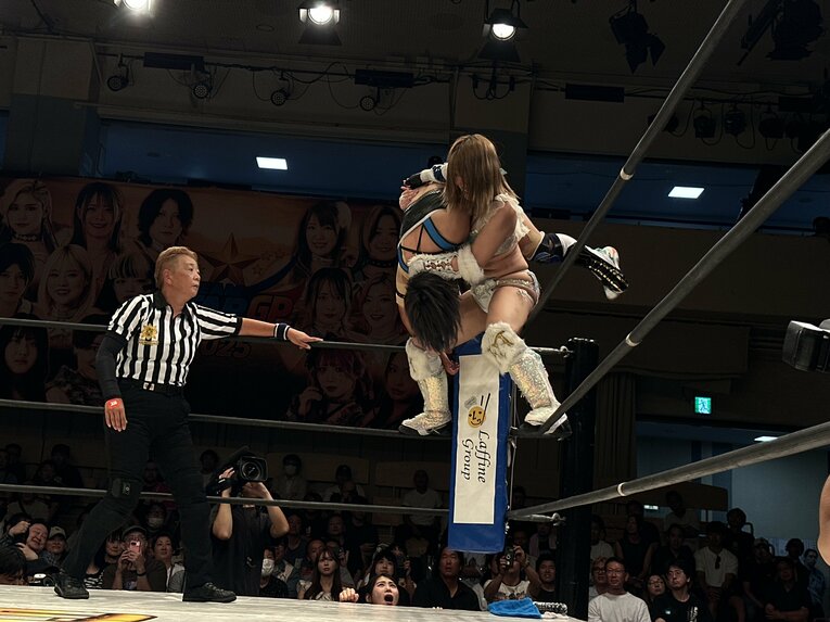 マリーゴールドの女子プロレスラー・桜井麻衣　©Norihiro Hashimoto