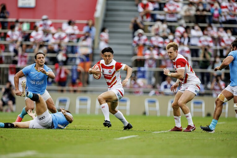 2022年6月18日ウルグアイ戦（秩父宮）©︎Kiichi Matsumoto